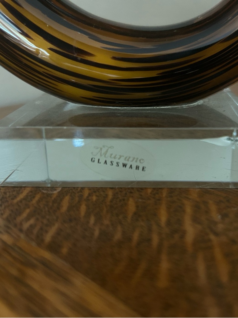 Hand Blown Murano Glass Sculpture - Picture 3 of 6